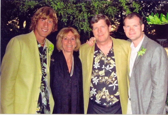 Jesse Henry with his family